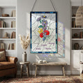 Personalized Family Birth Flower Suncatcher Gift Custom Floral Name Acrylic Window Hanging Ornament Decorative Keepsake for Home
