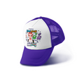 Personalized Game Over Back To School Mesh Trucker Cap, Custom Name Snapback Hat, Breathable Adjustable Lightweight Kids Baseball Headwear